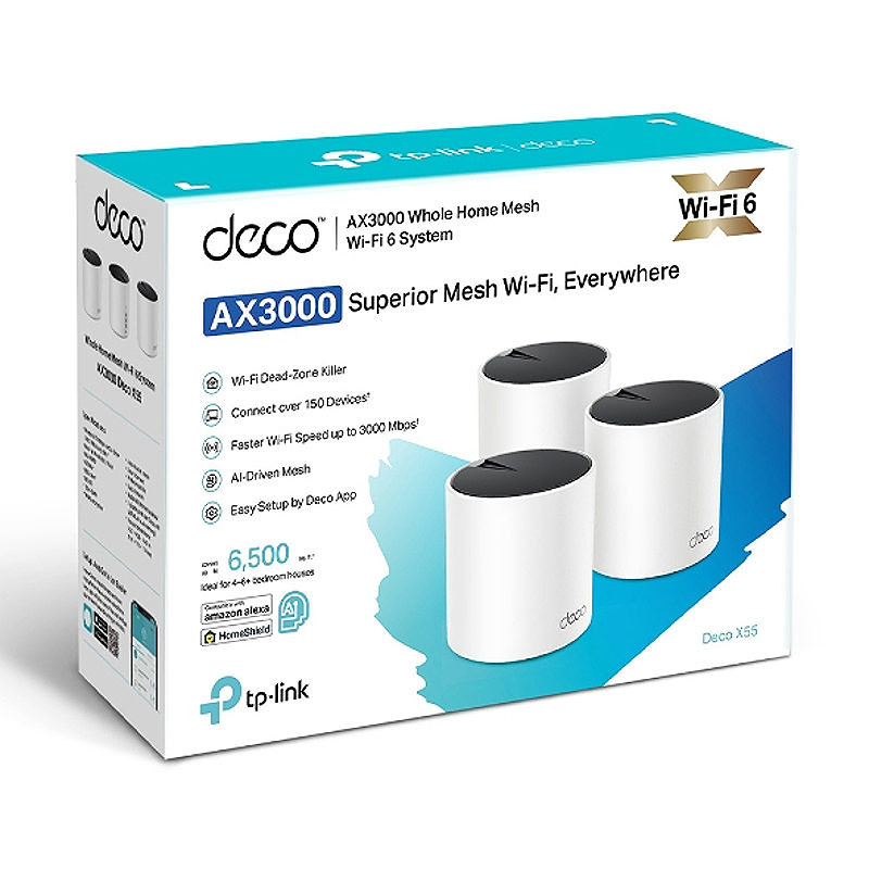 TP-Link DECO X55 (3-Pack) - Billede 3